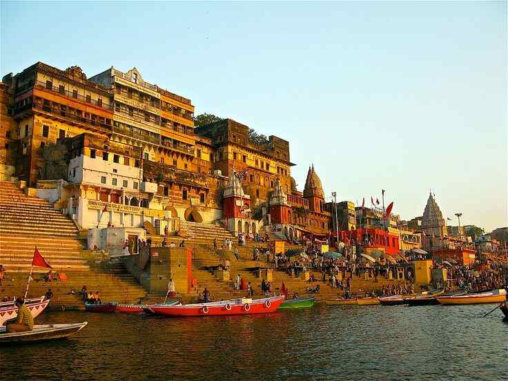 Varanasi, one of the oldest cities in the world, known for its sacred Ganges River, vibrant ghats, and rich spiritual heritage.